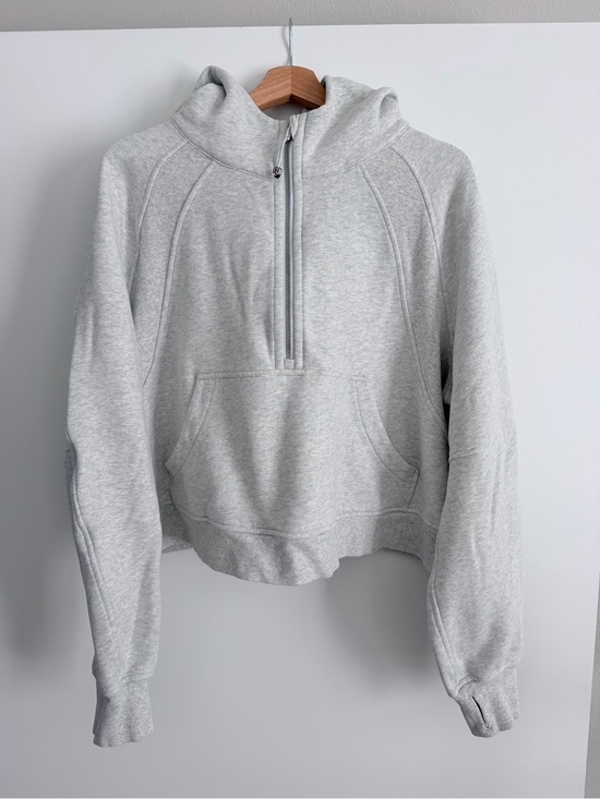 lululemon athletica Sweaters - lululemon grey scuba hooded sweater